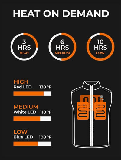 JJW Heated Lightweight Down Vest