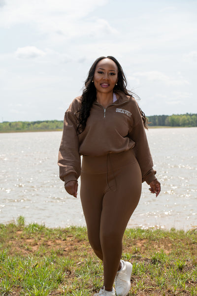 Sweat Pretty "Brown Sugar"  Jacket