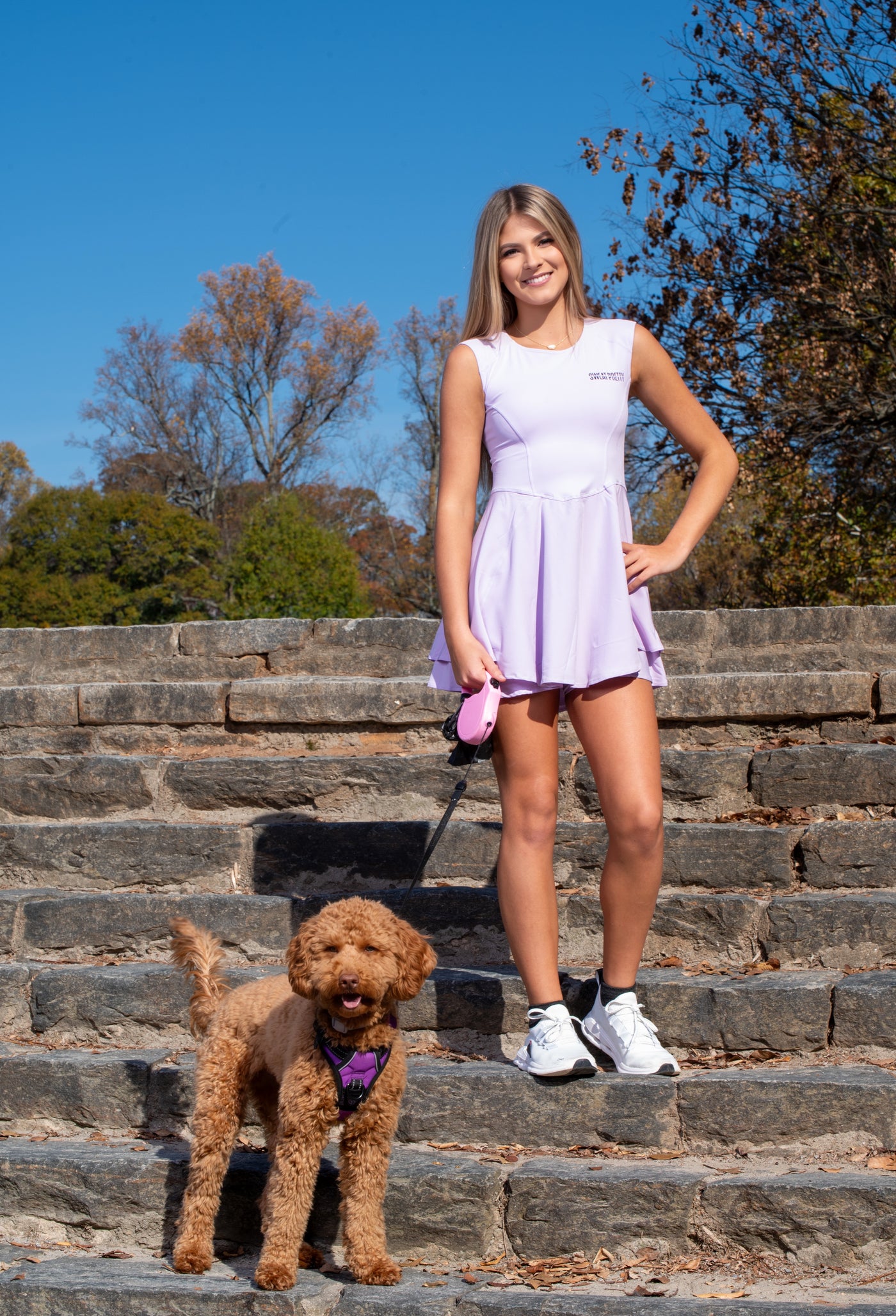 LOVE "Sweat Pretty" Tennis Dress