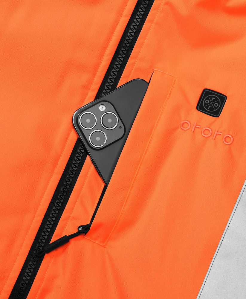 Men’s Heated High-Visibility Work Jacket